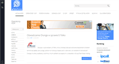 Desktop Screenshot of etelefonia.pl
